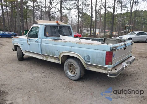 1986 Ford F150 z USA, uszkodzony, nr VIN 1FTDF15Y2GNB38687